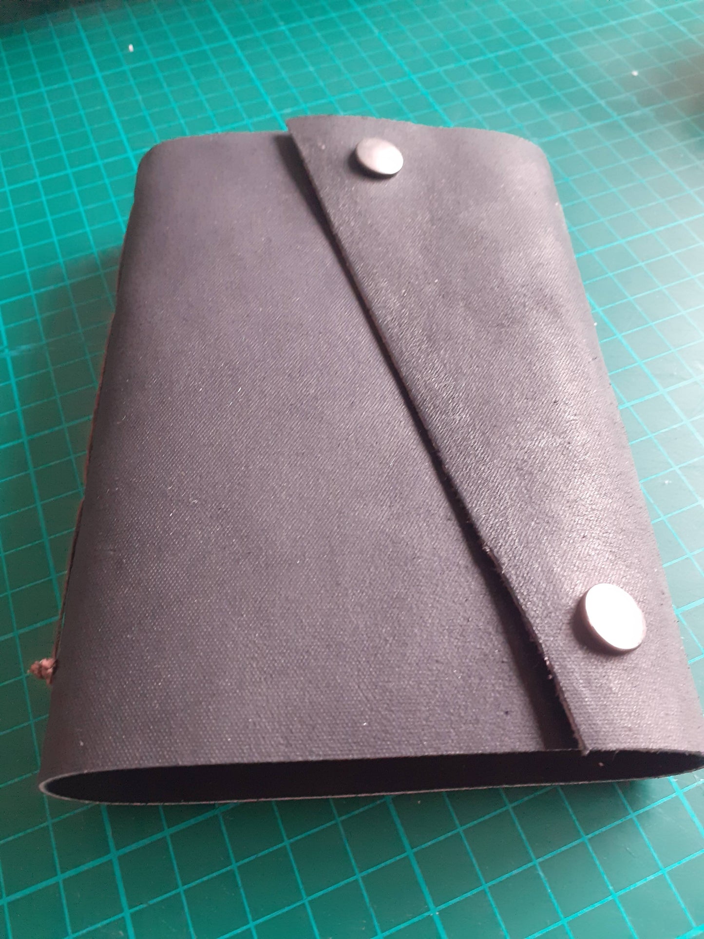Handmade Leather Notebook – Stitched with Character