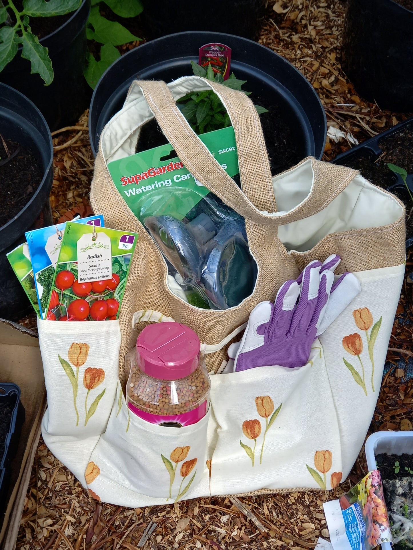 Handmade Garden Bag